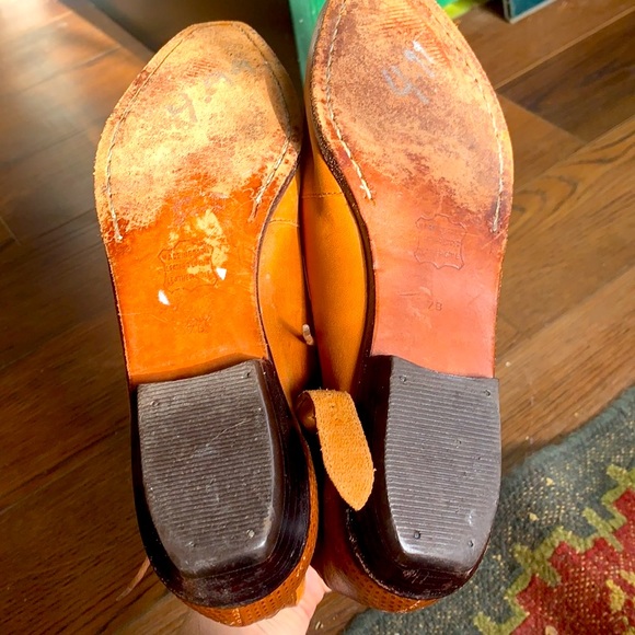 FanFares Shoes Vintage 8s Beautiful Brazilian Fanfares Leather Sole